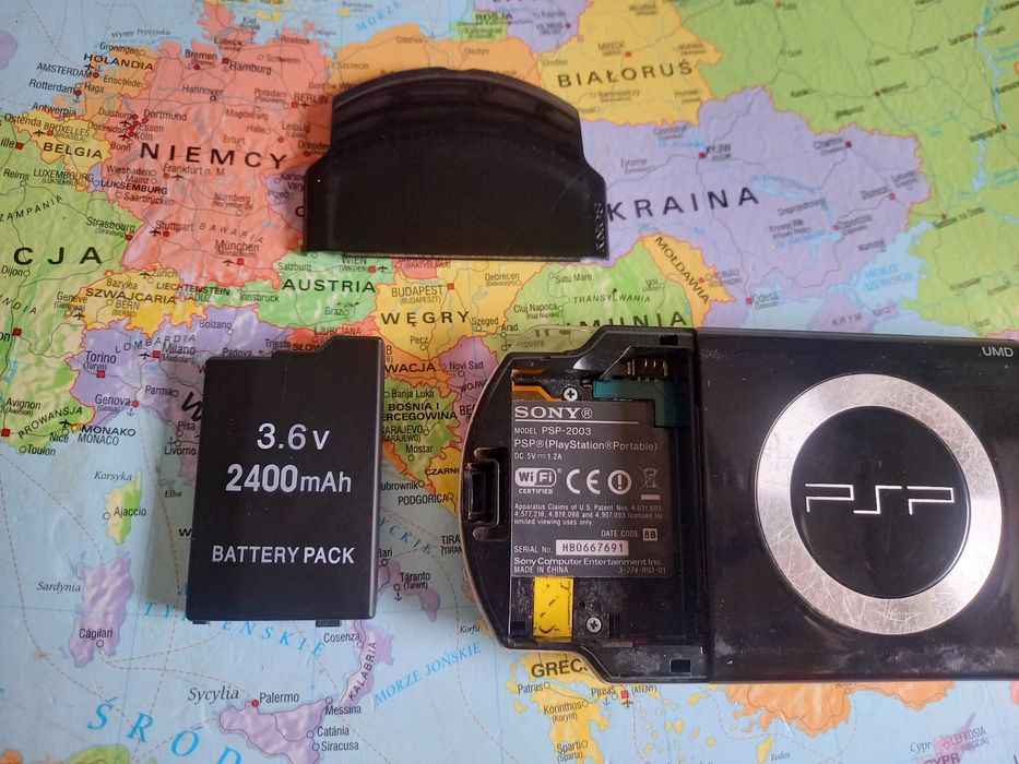 Konsola Sony psp 2004 (2003) slim piano black 64gb ponad 100 gier