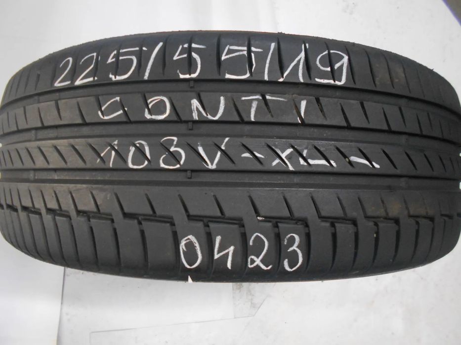 OPONA POJEDYNKA 225/55R19 CONTINENTAL PREMIUM CONTACT 6 XL DOT 0423 7.9MM