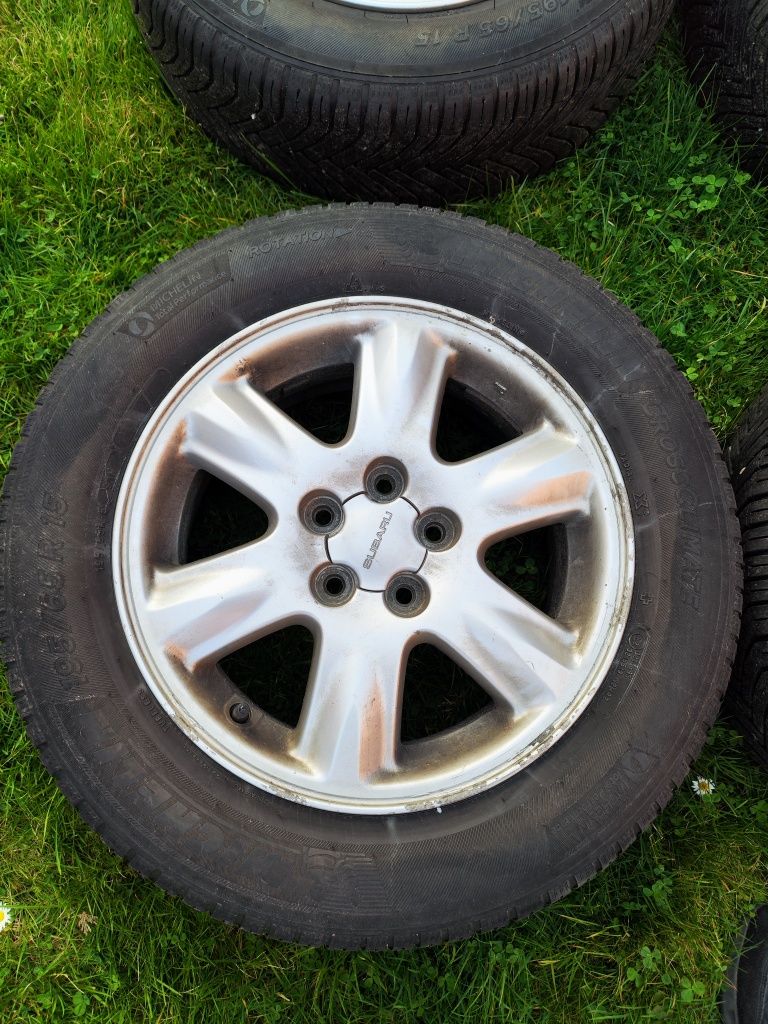 Felgi Subaru z Oponami Michelin 195/65/15