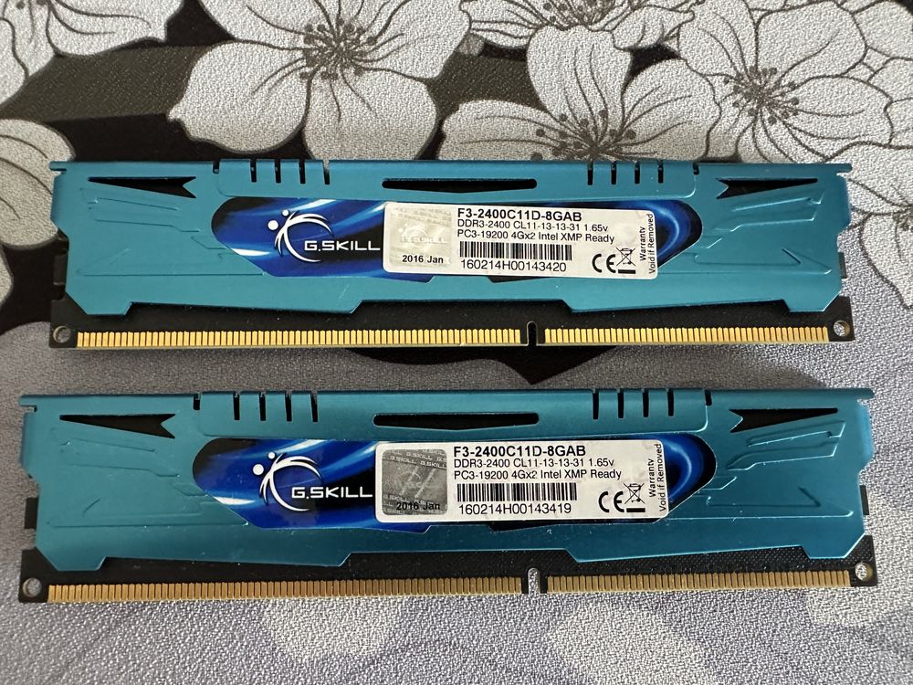 RAM DDR3 G.Skill ARES 2x4GB 2400 MHz CL11