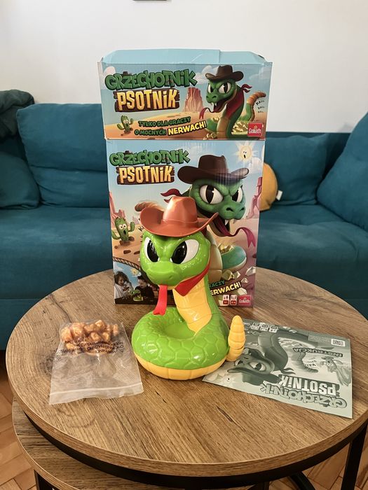 Gra zręcznościowa „Grzechotnik Psotnik”