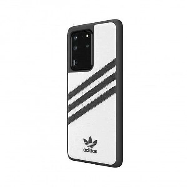 Etui Adidas OR Moudled Case PU na Samsung Galaxy S20 Ultra - biało-cza