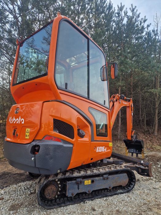 Kubota KX016-4 minikoparka gąsienicowa rok 2015