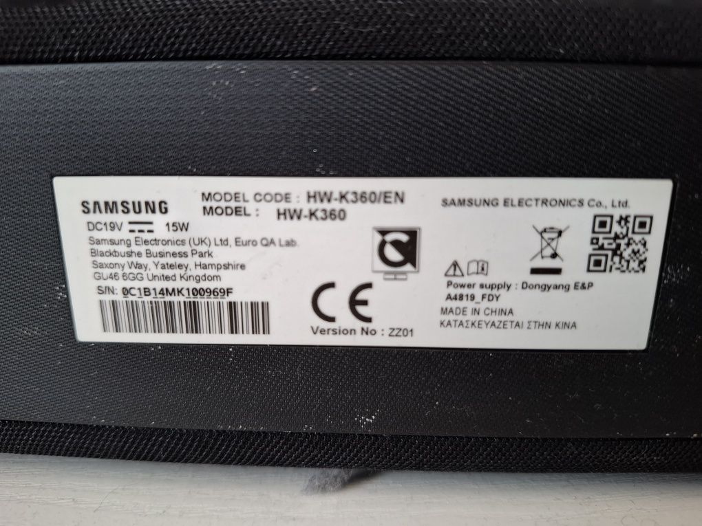 Samsung Soundbar HW-K360