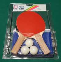Pack Ping Pong - 2 Raquetes + 3 Bolas + Rede + Suporte [NOVO]