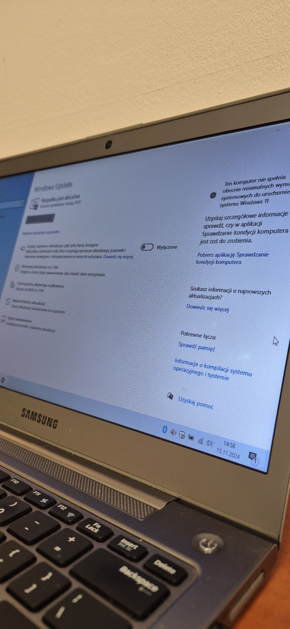 Laptop 13,3" Samsung NP535U3C