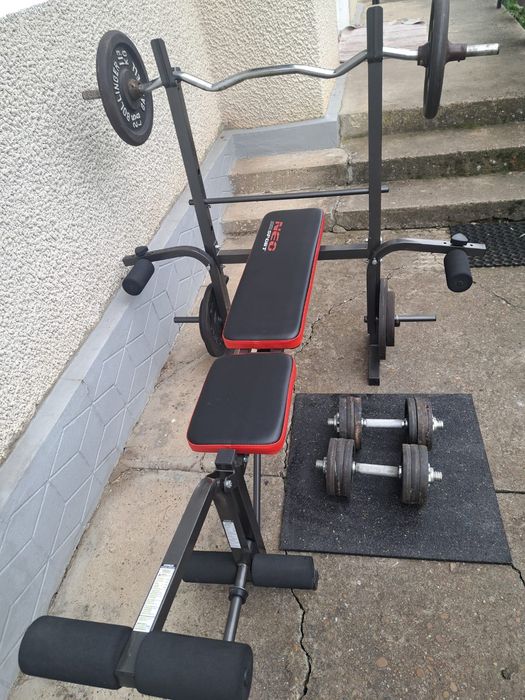 Продається лавка для жиму NeoSport зі стійками для штанги з 2 ручками