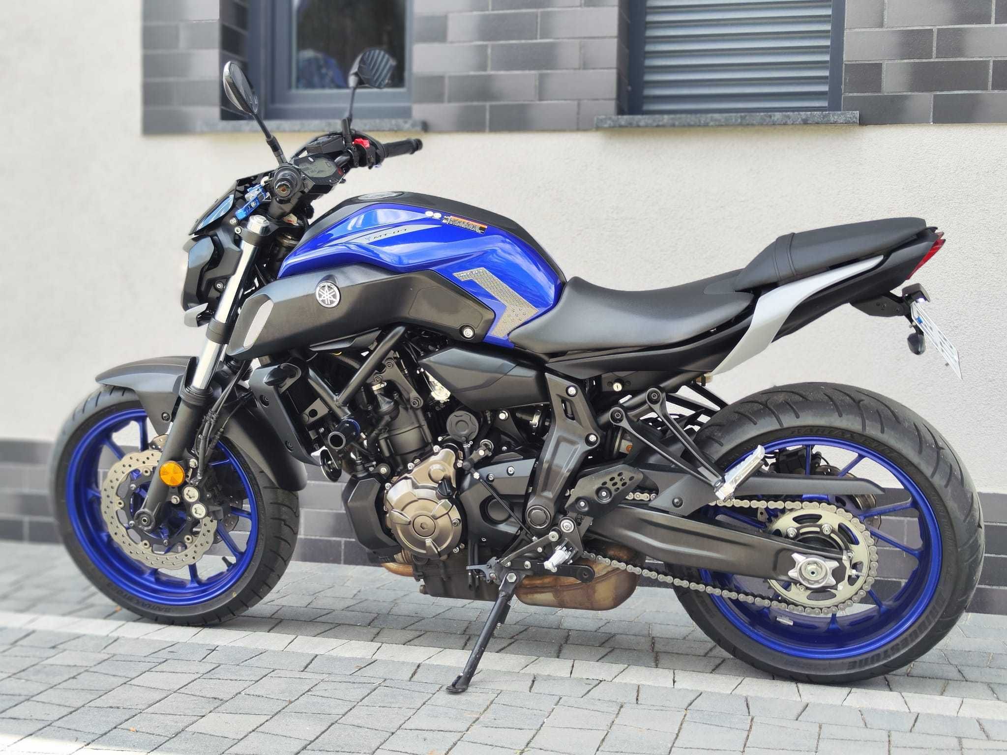Yamaha MT07  Icon Blue A2 / 35 kw Obniżona  2021 Zarejestrowana MT  07