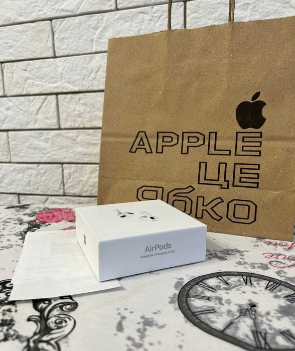 AіrPods 3 Куплені в Ябко Нові Чек і Гарантія на пломбочках Apple
