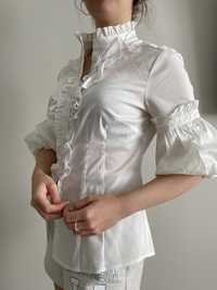 Блуза біла нова bebe