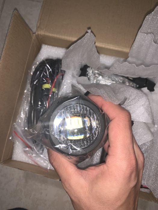 Kit Farois de nevoeiro LED auxiliares de 40W.