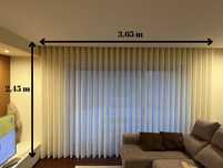 Cortinas / Cortinados com 3,65 metros