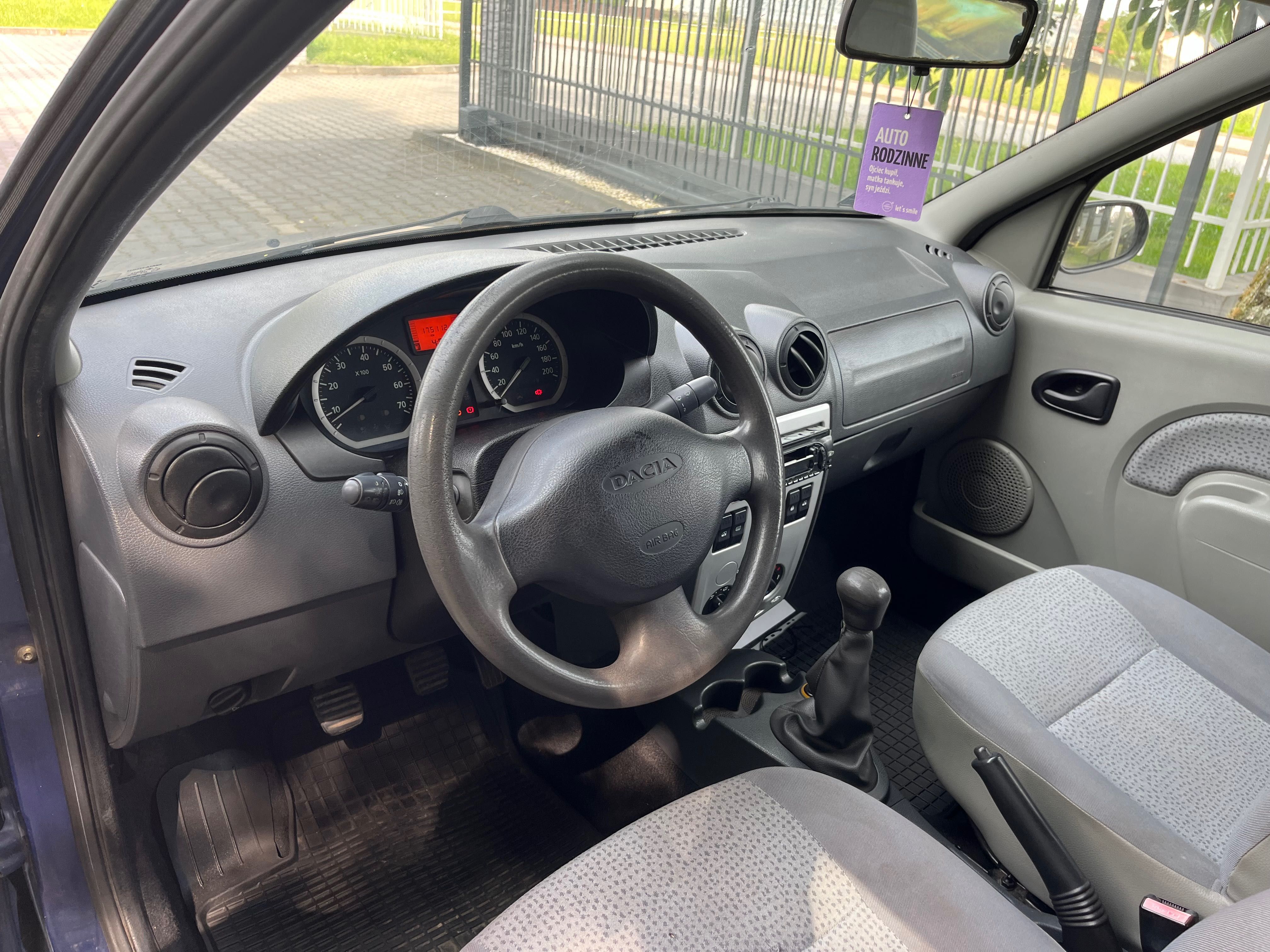 Dacia Logan 1.4 MPI BENZYNA !!! 2005 rok !!! Salon Polska !!! El.Szyby