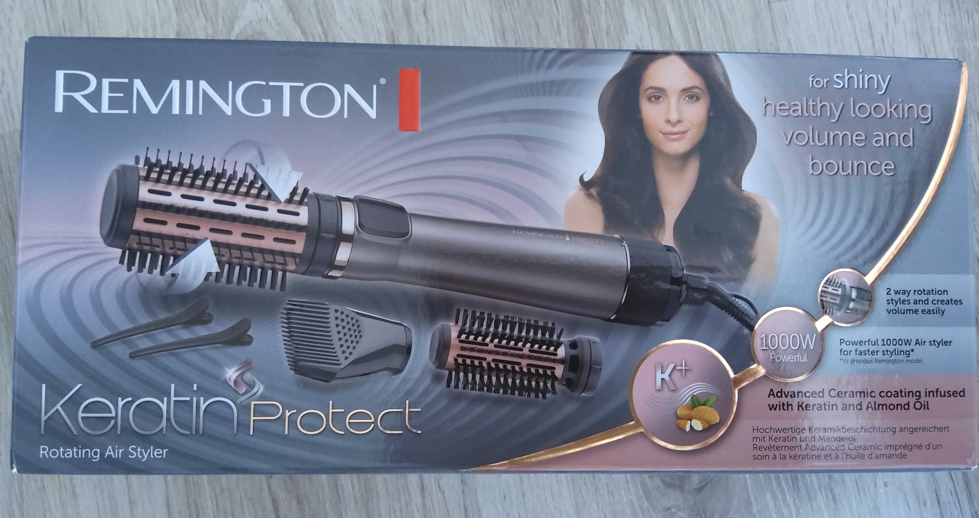 Lokówko suszarka obrotowa Remington AS8811 Keratin Protect