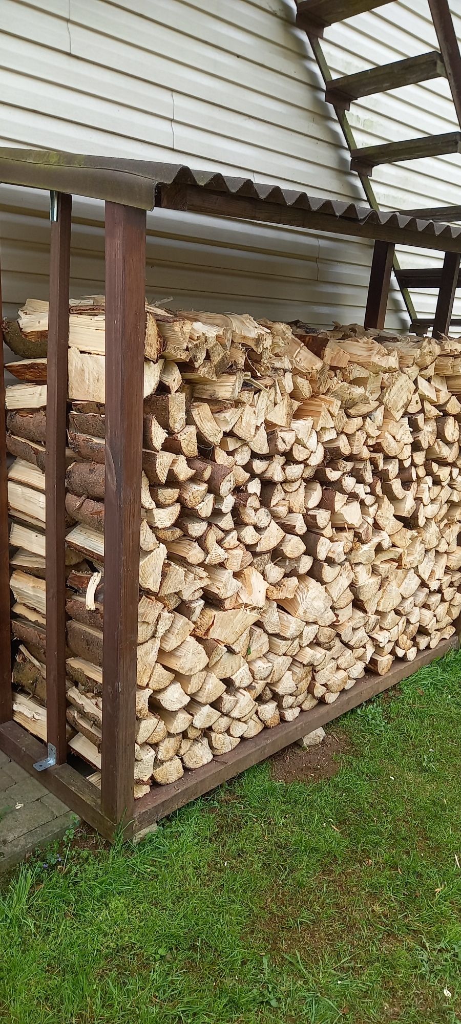 Drewno opałowe świerk 2.5m plus drewutniautnia