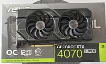 Karta graficzna ASUS GeForce RTX 4070 SUPER DUAL OC 12 GB GDDRX6
