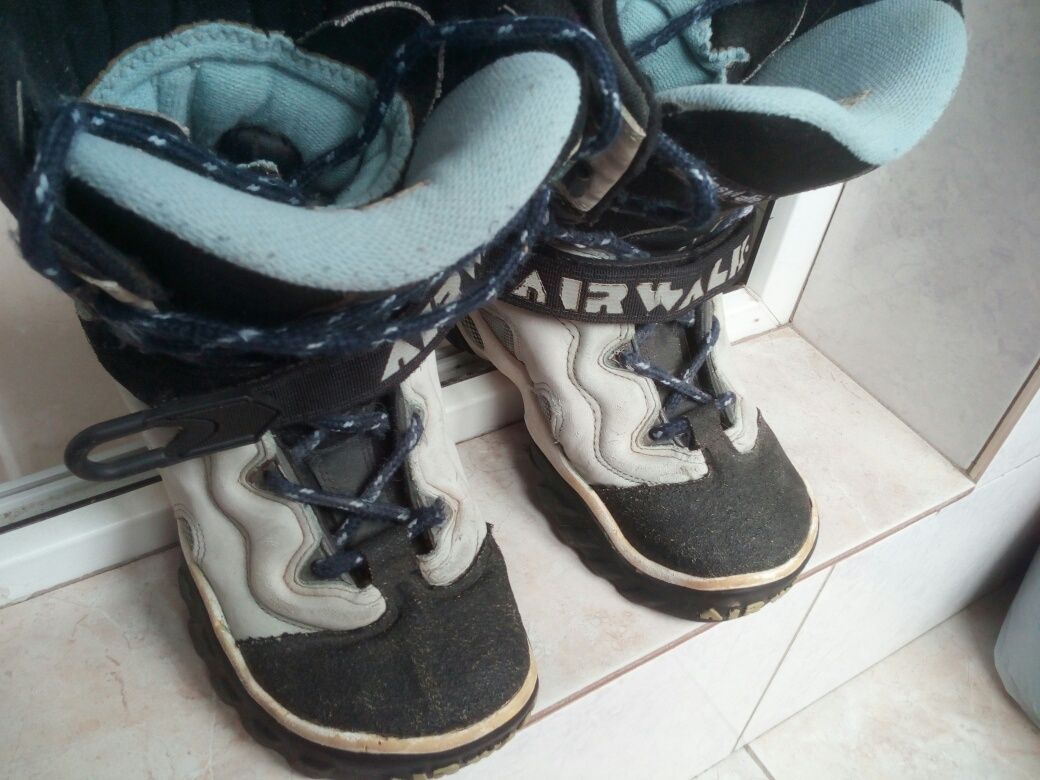 Оригинальные ботинки для сноуборда AIRWALK, 23,5см, лыжные, горные