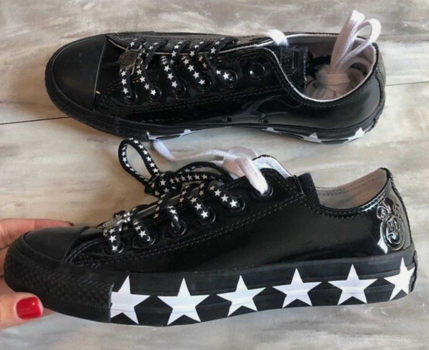 Converse X Miley Cyrus Chuck Taylor CZARNE