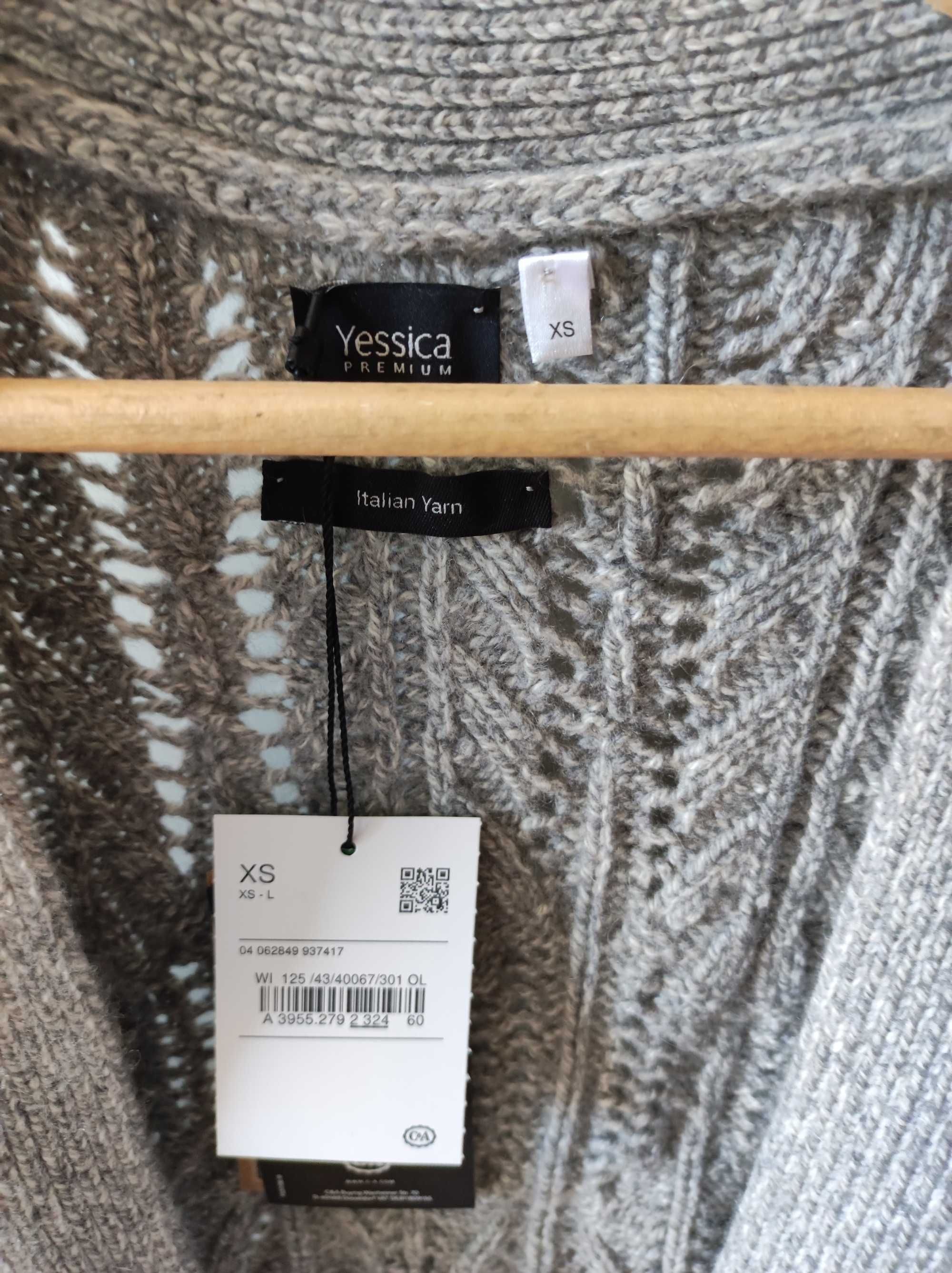 sweter kaszmirowy nowy