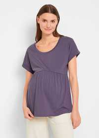 B.P.C fioletowy t-shirt ciążowy 44/46.