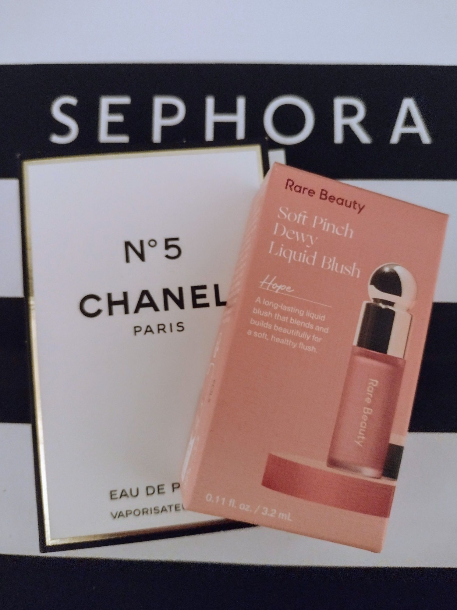 Nowe! RARE BEAUTY Soft Pinch Blush 3,2 ml HOPE róż w płynie + CHANEL!