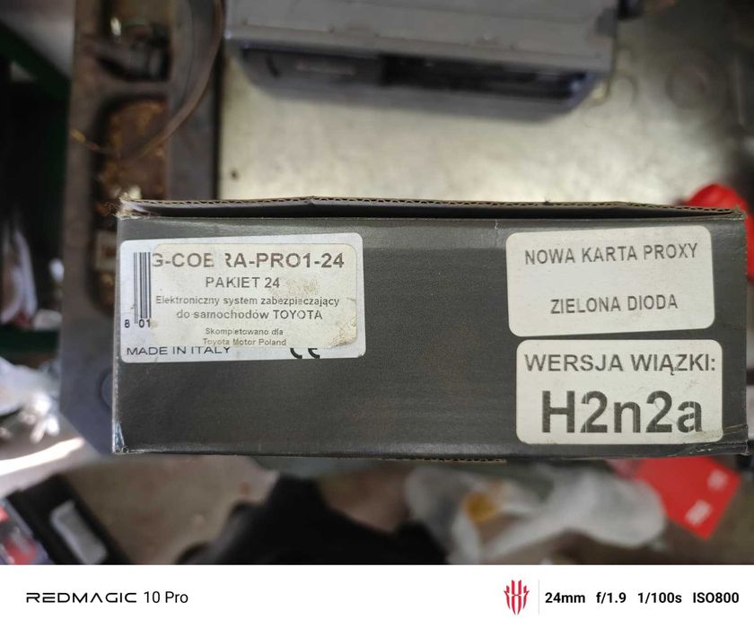 Alarm cobra pro Toyota nowy