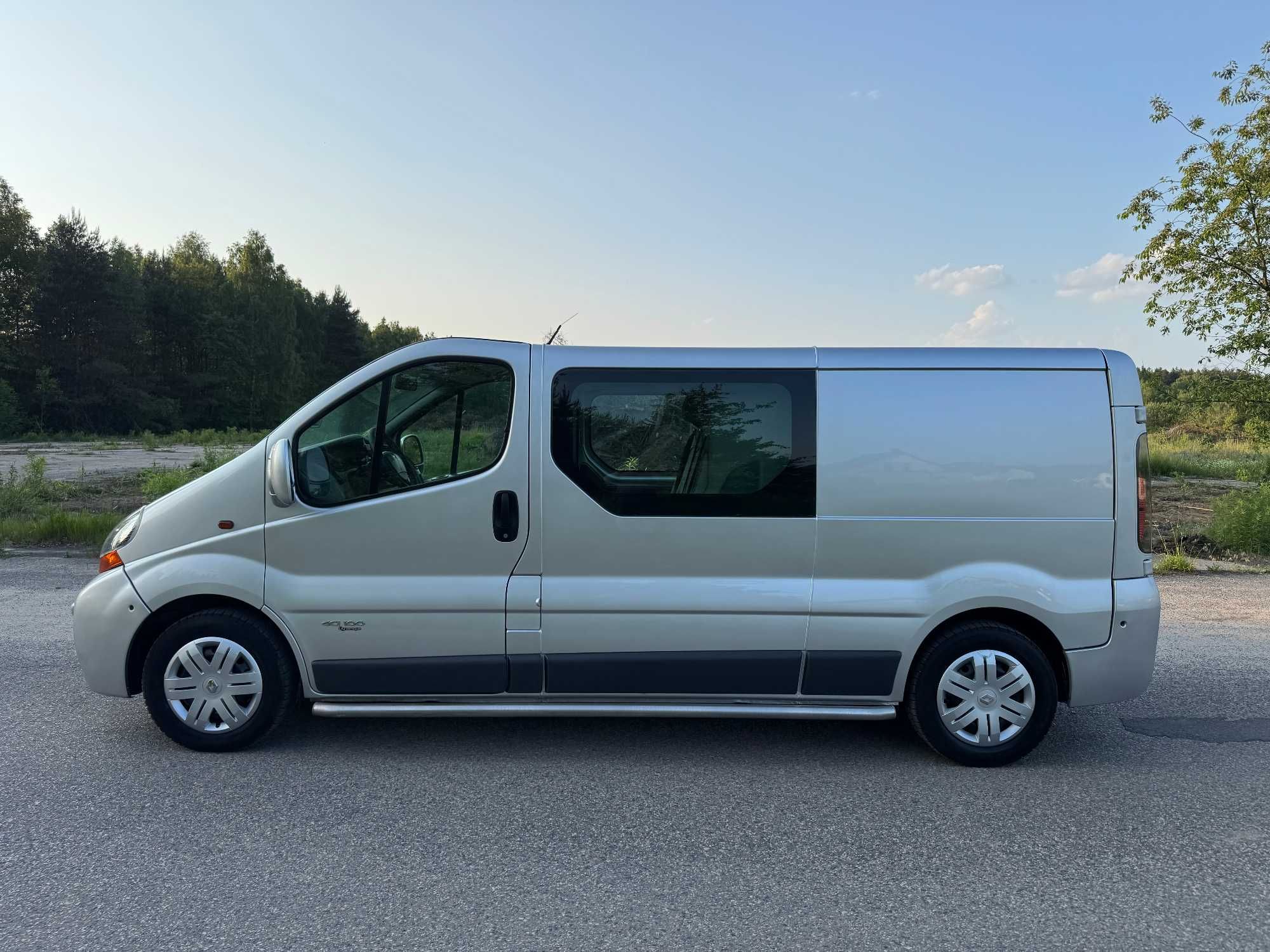 Renault TRAFIC*KLIMA*Brygadówka*TYLKO 202tys km*L2H1*prywatne auto