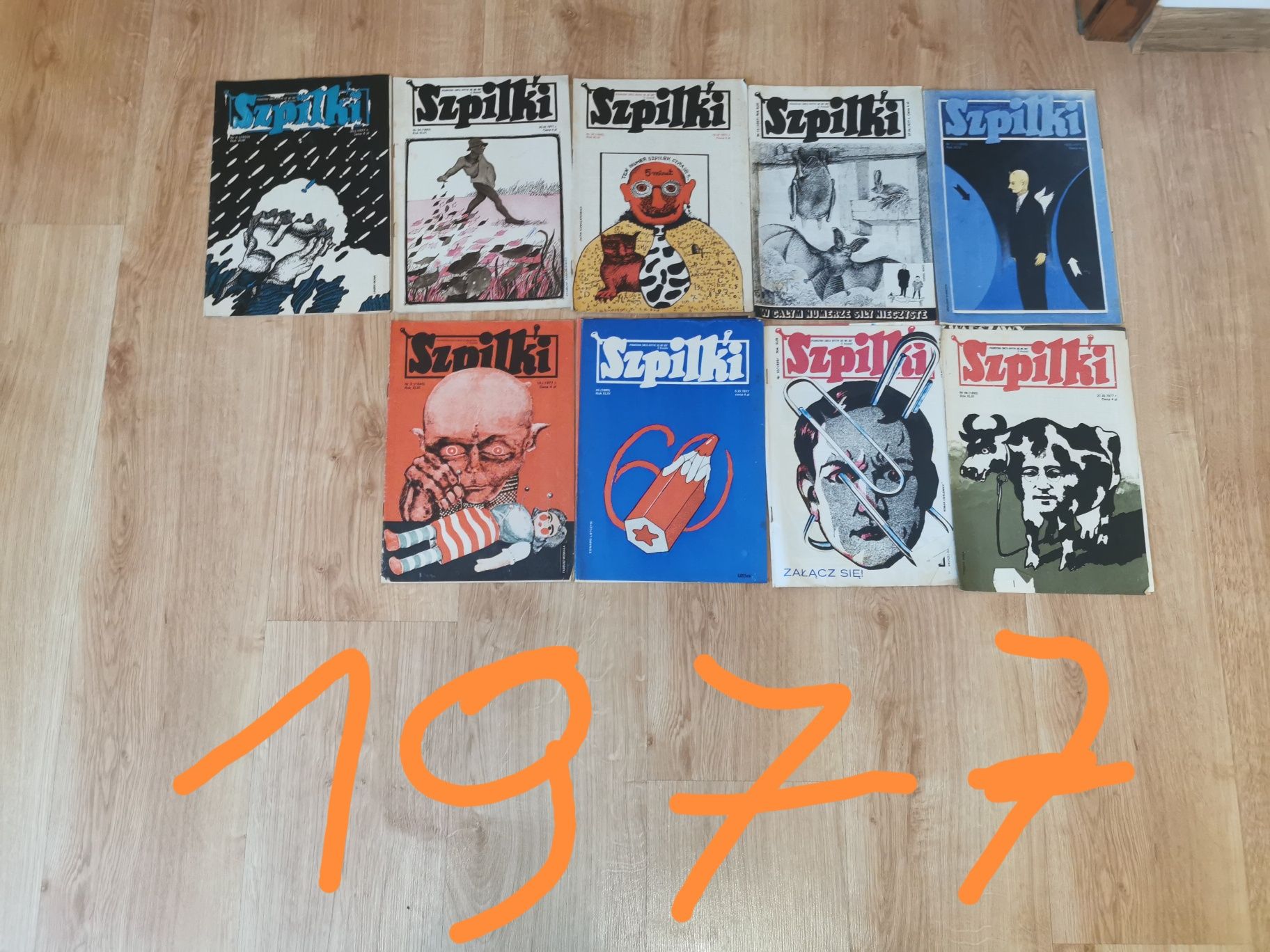 Czasopisma szpilki z prl