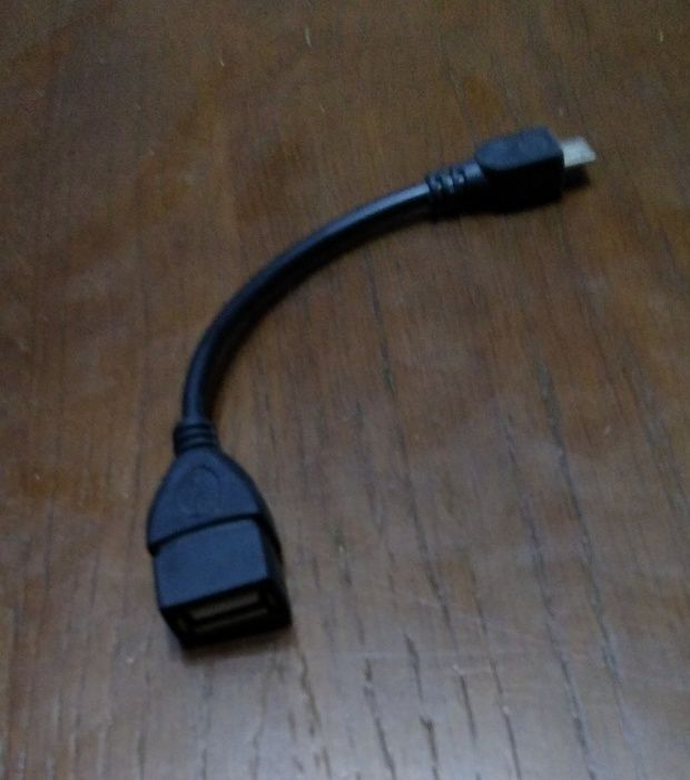 Кабель переходник OTG micro-USB на USB 2.0