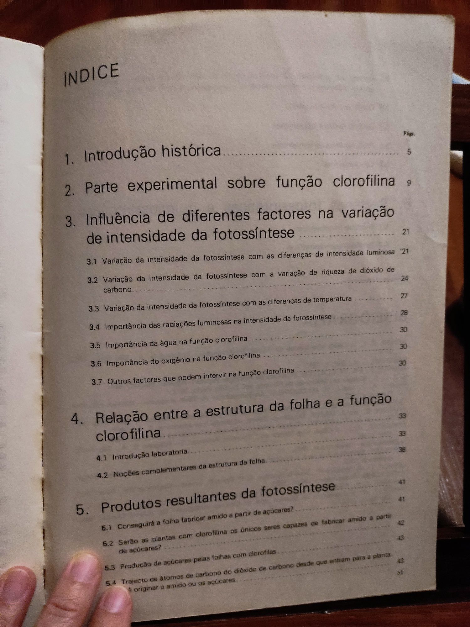 Livro A Função Clorofilina década 70
