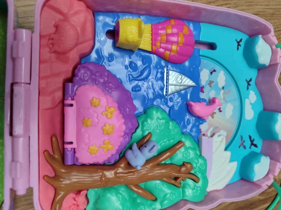 Polly pocket. Морозиво, яхта. Коала. . Будинок Міні будинок.