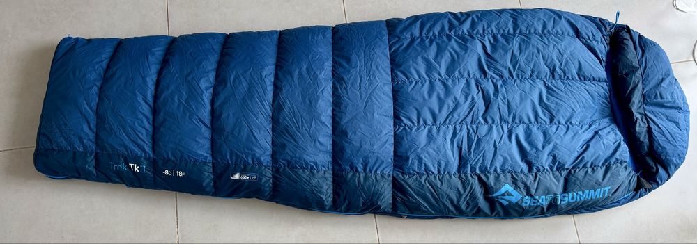 Спальний мішок, Trek TkII (-1/-8°C), Sea to Summit Спальник пуховий
