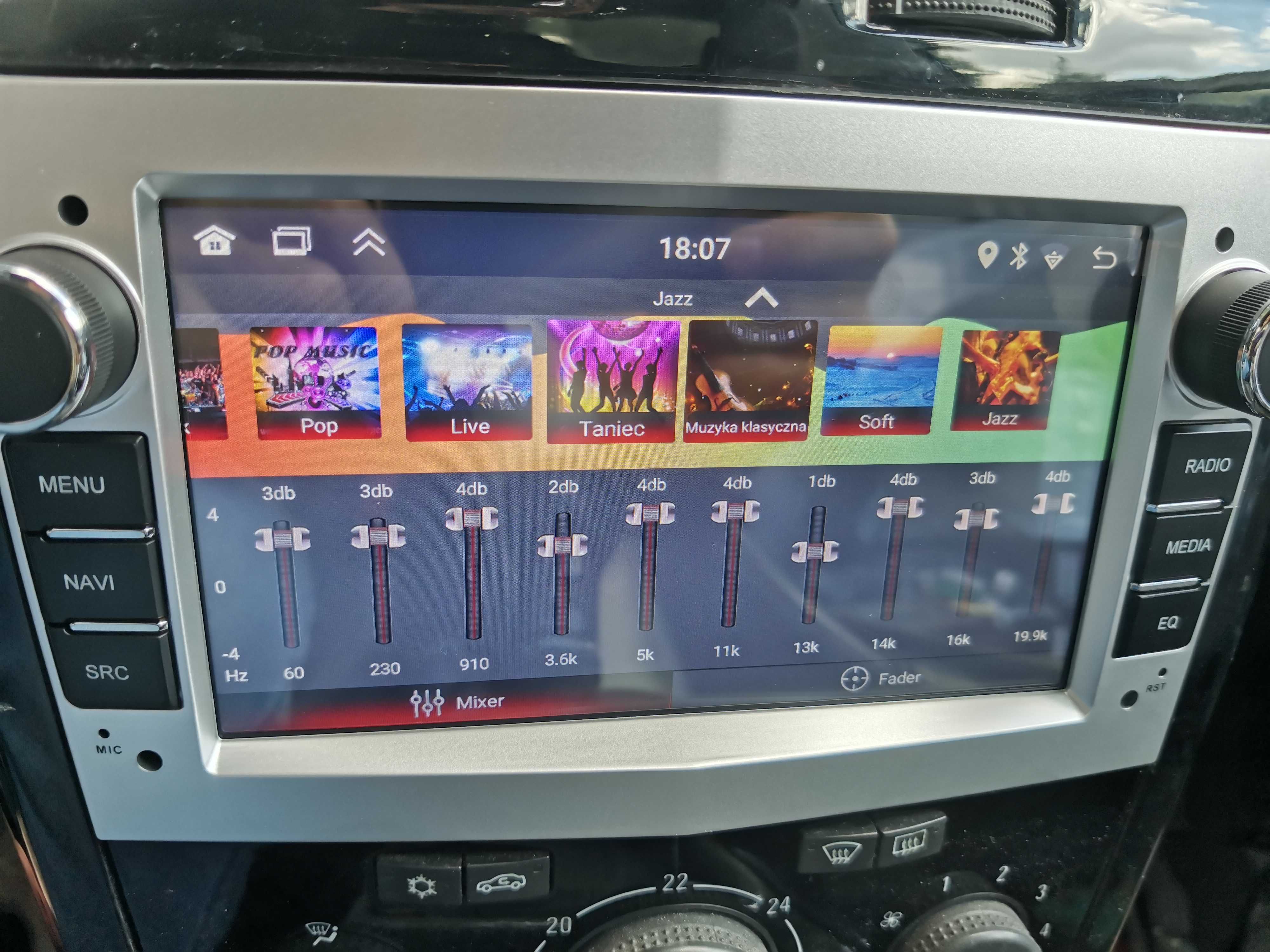 Radio Opel Astra H Android 13 2GB + 32GB GPS Wi-Fi z DSP Super dźwięk