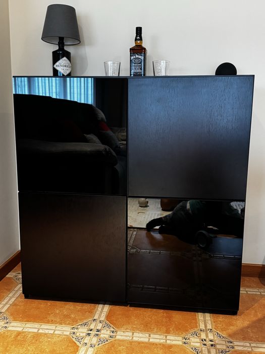 Movel de sala madeira maciça carvalho 1.00x1.00x0.40