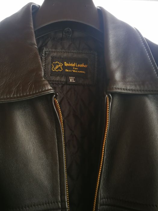 Casacos Pele Vintage Homem