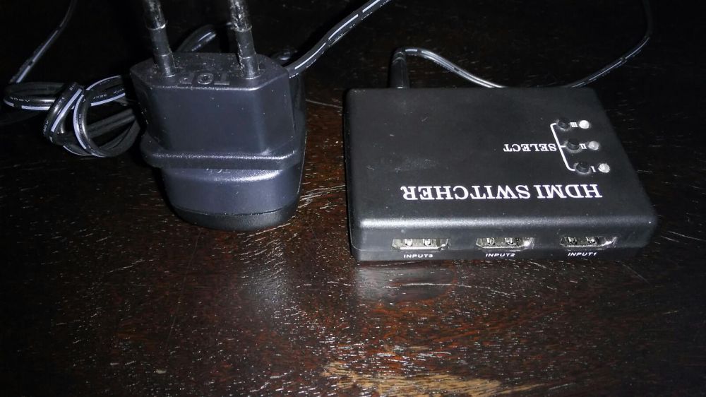 HDMI Switcher com 3 portas