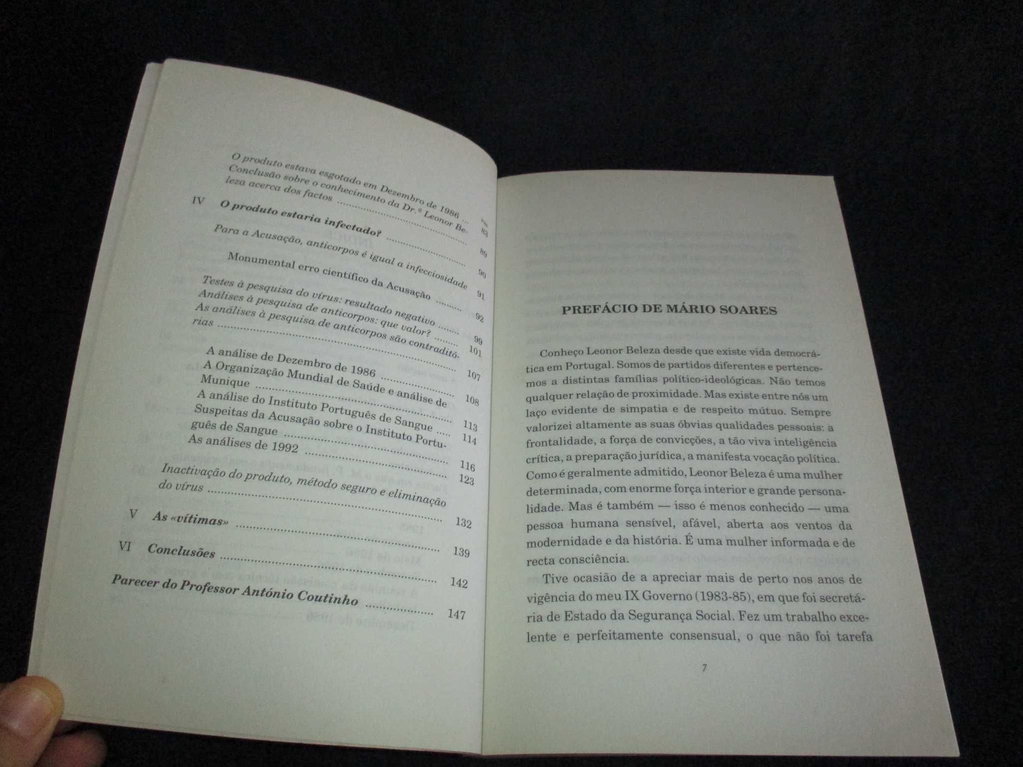 Livro O Processo Leonor Beleza Proença de Carvalho
