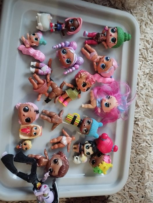 Zestaw lalek LOL laleczki mini akcesoria