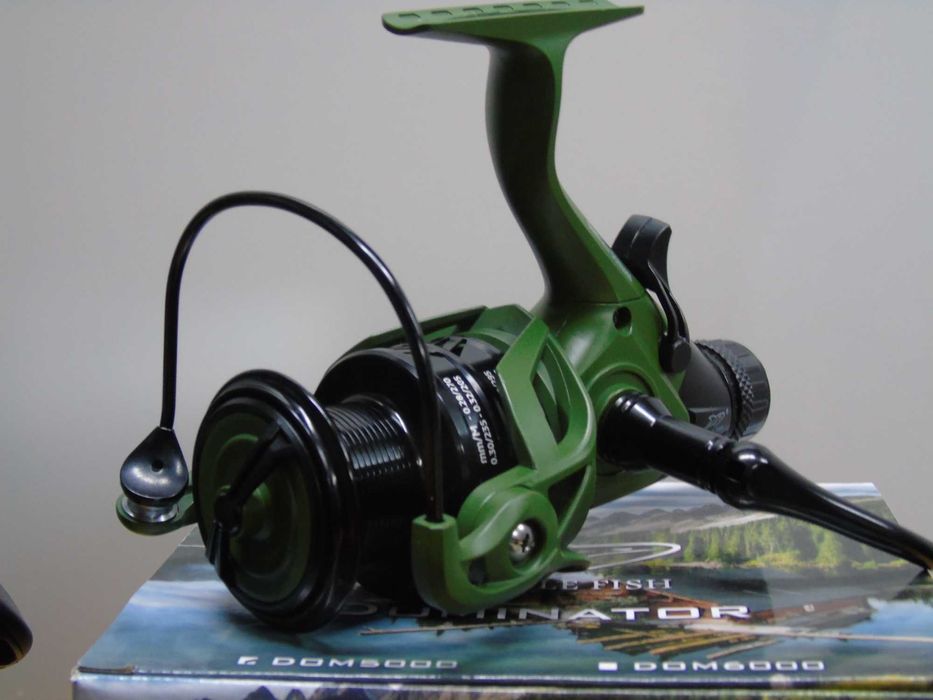 Kołowrotek wędkarski wolny bieg grunt Dominator 5000 solidny 2 szt.