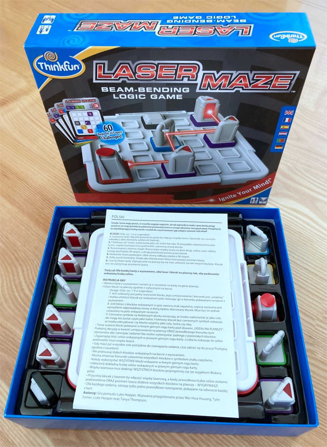 Laser Maze - gra logiczna (Ravensburger, seria ThinkFun)