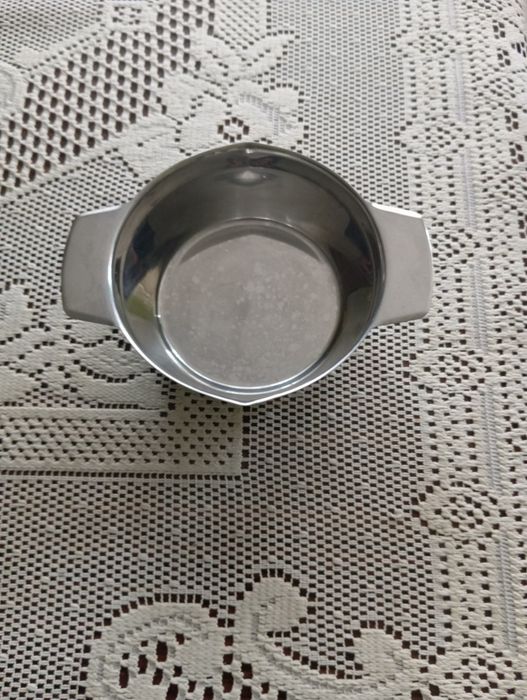 Miska z uszami metalowa