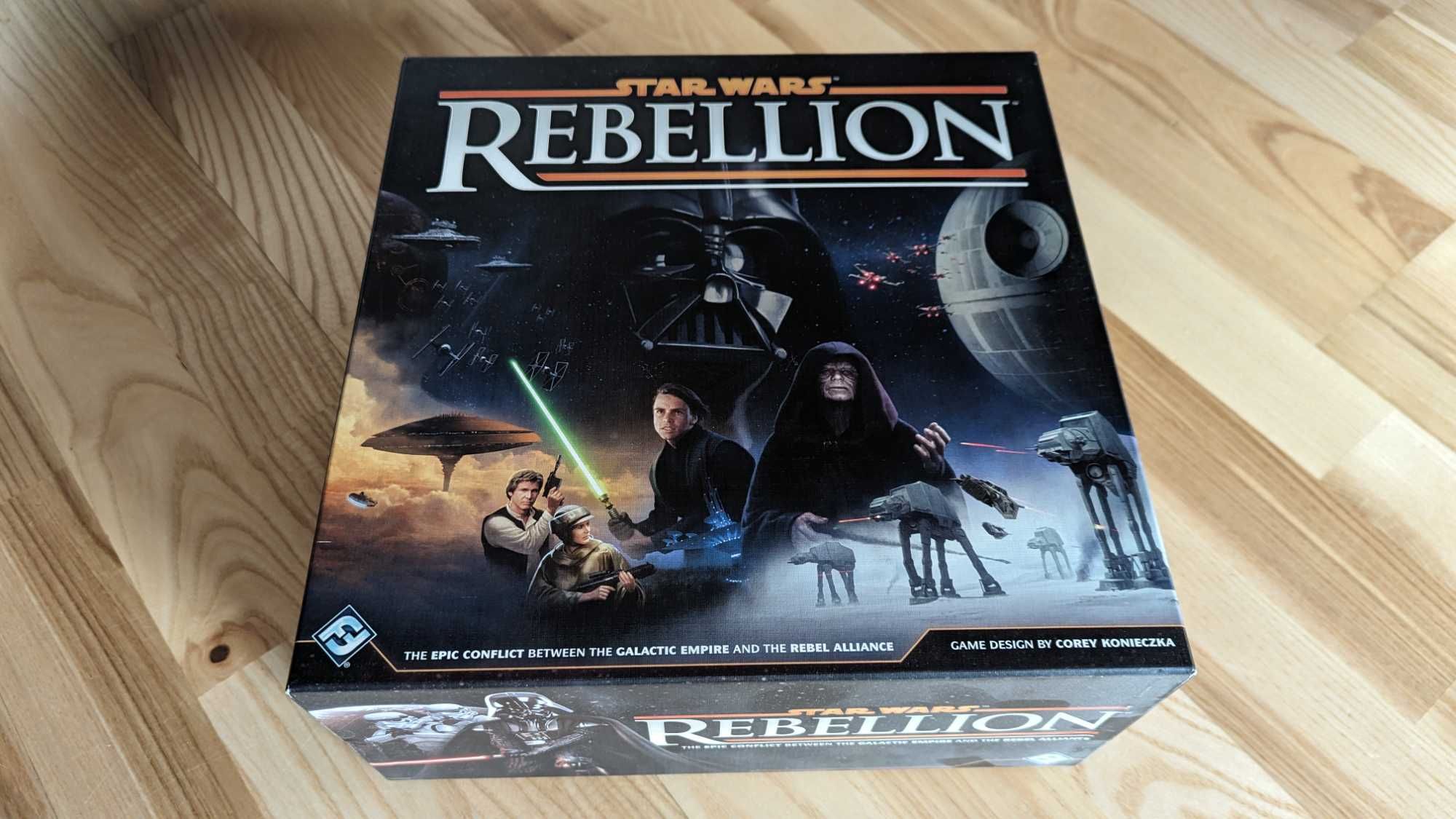 Star Wars Rebellion + dodatek Rise of the Empire gra planszowa Rebelia