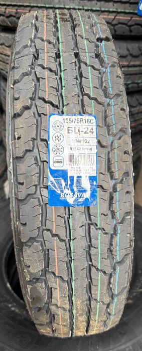 Нова автошина 185/75R16C ROSAVA БЦ-24