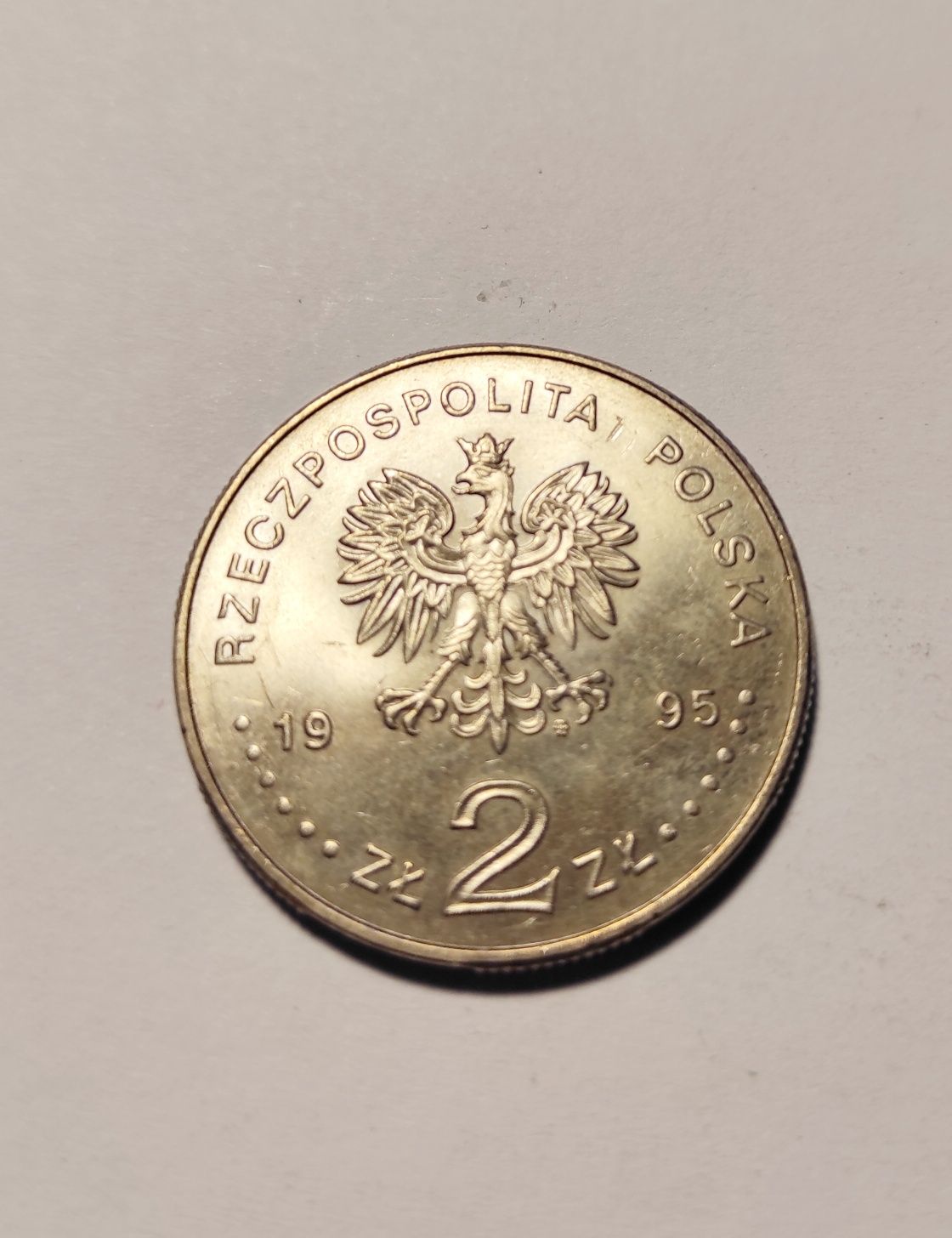 2 zł 75 rocznica bitwy Warszawskiej 1995 rok idealna