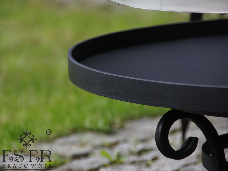 Zestaw ogrodowy PIOTR 50/60 - grill nierdzewny z paleniskiem ES-ER
