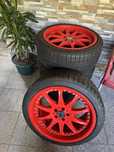 Jantes RH 18 5x100 com pneus