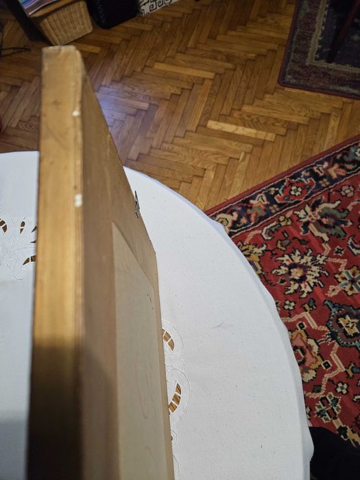 Stara rama, monidło obrazek komunijny lata 60