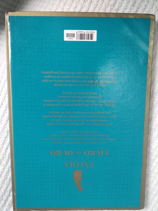 Livro "Fátima 1.9.1.7-2.0.1.7: Livro de Ouro",