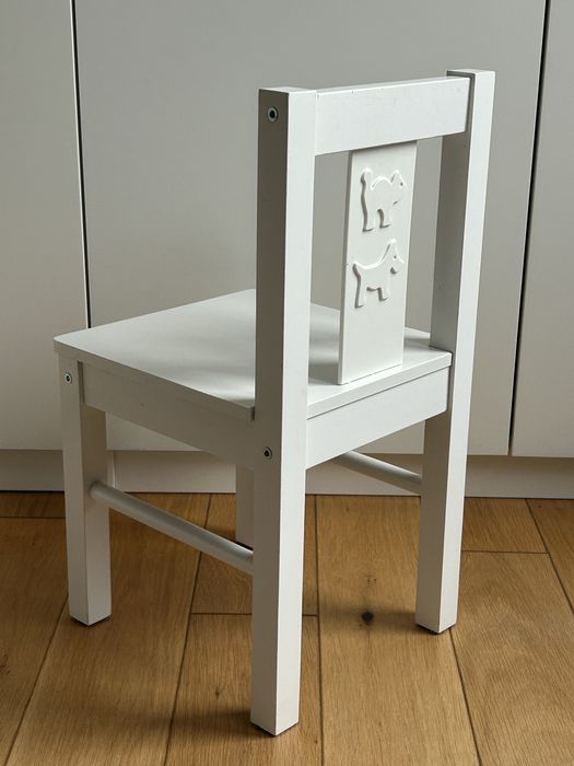 Dziecięcy stolik + krzesełko Ikea Kritter