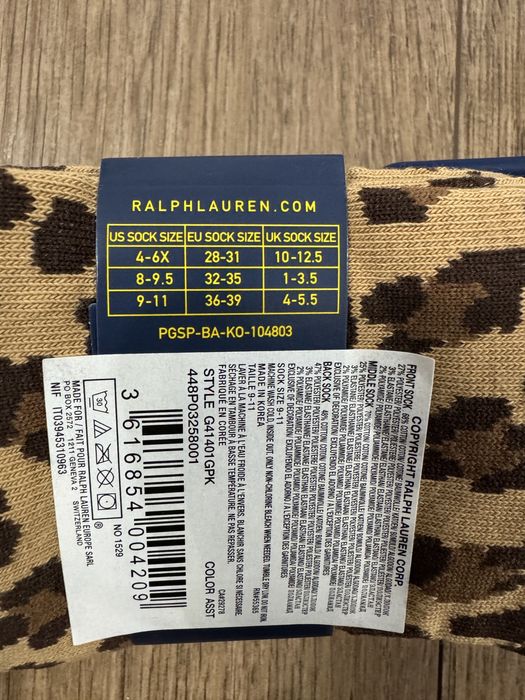 Шкарпетки Polo Ralph Laurent, 36-39р